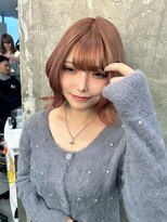 キング 高槻(K!ng)&nbsp;ハイライトカラーミルクティーベージュレイヤーカット