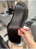 【うる艶ストレート】深い潤いと輝きのある美髪へ