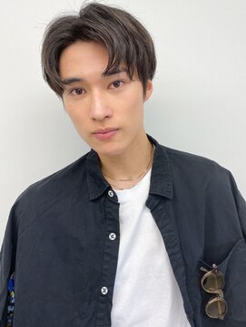 ヘアー アイス カンナ(HAIR ICI Canna) ナチュラルパーマアップバングニュアンスパーマ刈り上げ(清水)