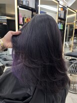 ラピス 渋谷本店(Lapis)&nbsp;インナーカラー/ラベンダーカラー/レイヤーカット/髪質改善