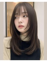 hum 立川【ハム】髪質改善・酸性ストレート・縮毛矯正 ココアベージュ/オリーブグレー/小顔/黒髪[立川/髪質改善]