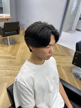 アレス バイ シカ 神戸三宮元町店(ALLES by Cica) ニュアンスセンターパートナチュラル