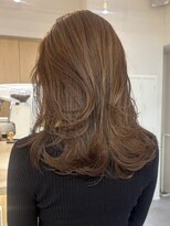 フルリール(fleurir)&nbsp;顔周りレイヤー/ベージュ/ハッシュカット/バタフライレイヤー