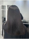 *ハッシュカットグレージュデザインカラーツートンカラー