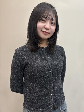 ヨーク(yoke) ミディアムレイヤー/レイヤーカット