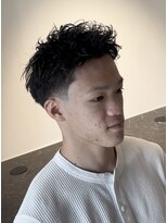 グラッシー(GLASSY)&nbsp;テーパーフェード/スパイキーショート/ピンパーマ：