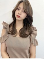 レイラバイアフロート 吉祥寺(Lila by afloat) レイヤーカット/顔まわりカット/韓国ヘア/アッシュブラウン