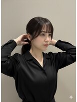 ボヌール 西宮北口(Bonheur) 小顔に見える顔まわりカット×レイヤー