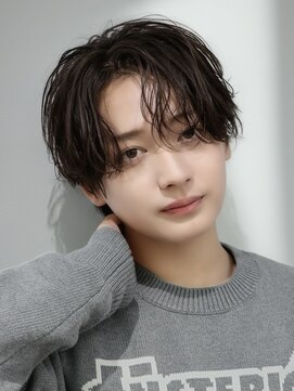 オーシャントーキョー 大阪(OCEAN TOKYO) 韓国ヘアカルマパーマコンマバングセンターパートフェザーパーマ