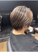 大人の美しいグレイヘア脱白髪染め30代40代50代60代