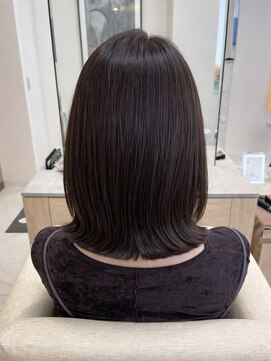 ガレリア 名駅オーキッドビル店(GALLARIA) 大人ボブ×ラベンダーカラー