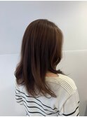 髪質改善カラー／大人女性／艶髪／大人アッシュベージュ
