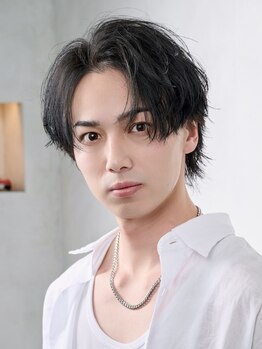 ジョニーメン 高田馬場店(Johnny MEN)の写真/[メンズカット+カラー￥9000]ラフな抜け感を演出するカラ-やパ-マが話題。[高田馬場/メンズサロン/夜21時迄]