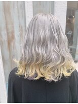 ウーロス(uros.)&nbsp;ホワイトカラー×裾イエロー