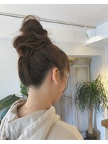 モイヘアーデザイン(moi hair design) おだんごアレンジ