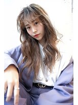 ヘアーワークス ヘルム 渋谷店(HAIR WORKS HELM)&nbsp;外国人風グランジロング　美髪エアリーロング