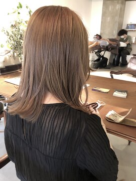 パーク(PARK) 大人可愛いミルクティーベージュミディアム