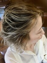 ダブル ヒッチ ヘア(W Hitch hair)&nbsp;フェイスフレーミング