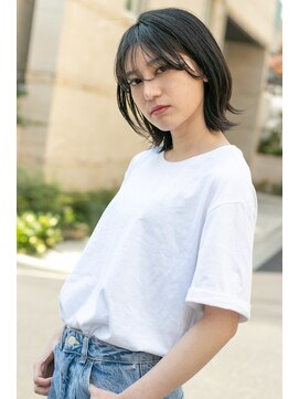 ヘアサロンエム 渋谷店(HAIR SALON M) クールショート/ボブルフ/ピンクベージュ/シルバーカラー