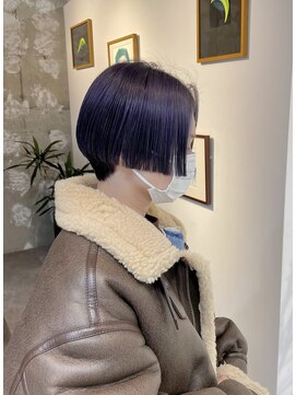 ノーム(norm) パープル/ラベンダー/ショート/ショートボブ