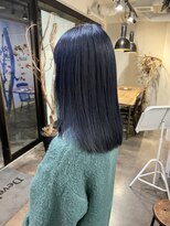 デヴェロペ(Devellope.)&nbsp;【Devellope.】千葉担当　ブリーチ　ブルーブラック　ネイビー