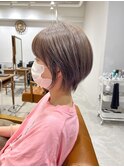 ♪前下がりショートボブハンサムショートカット上手い錦糸町ケア