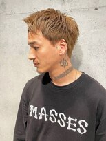 ガズル ハラジュク(GUZZLE HARAJUKU)&nbsp;刈り上げないナチュラルスパイキーショート　ハイトーン