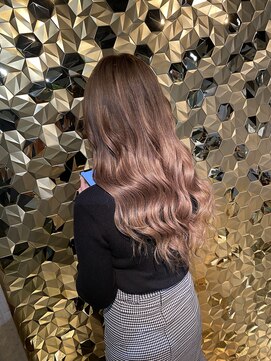 ニーナ ヴィジョン(NINA visioN) #プルエクステ#ビンクベージュ