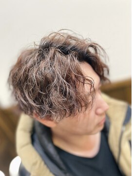 プレミアムバーバー 原宿店(PREMIUM BARBER produce by HIRO GINZA) スパイラルマッシュ