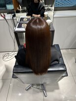 【艶髪縮毛矯正】クセ毛カバー艶髪ストレート