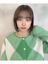 ロンド 銀座(Lond)&nbsp;【春日美月】顎下ベナボブ♪柔らか透明感カラー