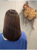 アロマカラー蜂蜜パックで艶々カラー♪