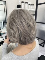 ラムシェール(LamChele)&nbsp;【lamchele】シルバーグレージュ×ブリーチカラー