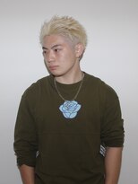 ハイブ 金沢(Hive)&nbsp;10代20代ブリーチハイトーンメンズショート束感ショート