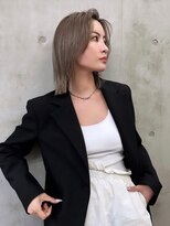 ソルトウォーター(SALT WATER) グレージュ モードヘア