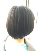 2センチ前上がりボブ