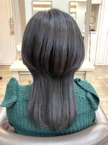 アルターリール(aL ter Rire)&nbsp;イメチェン/フルバング/似合わせカット/レッドブラウン/中村郁未