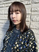 ブラン(Le BLANC)&nbsp;【石崎 枝里】切りっぱなしミディアム