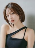 【スタイリング簡単☆】大人美人ボブ☆韓国風ショートの神様