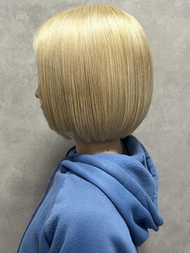 ルノン フィージュ(LUNON fieju) ブロンドカラー/ハイトーン/ボブ