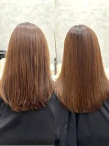 シンズ 銀座(sins)&nbsp;髪のまとまりを良くするなら、sinsストレート♪[30代40代50代]