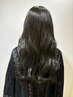顔周り似合わせカット＆ボリューム調整＋カラー＋前処理ダメージレスTR