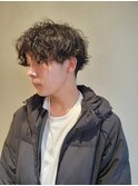 【Newton×白鳥】波巻きパーマ