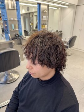 グルーマーズトウキョウ(GROOMER/S TOKYO) 【GROOMER/S 丸山】 ウルフ スパイラルパーマ スタイル