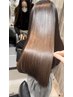 SHEER.式 髪質改善トリートメント+カラー￥26400【髪質改善/銀座駅】
