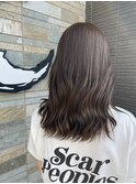 グレージュハイライト