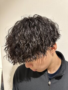 グラフ 立川(Graph.) ソフトツイストスパイラルマッシュシャドウパーマ