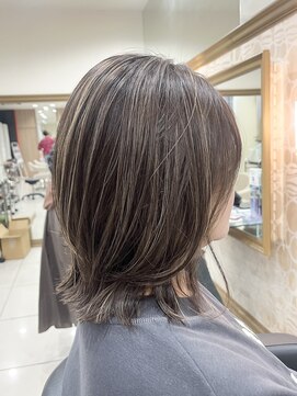 ミングル(MINGLE) 白髪ぼかしハイライト