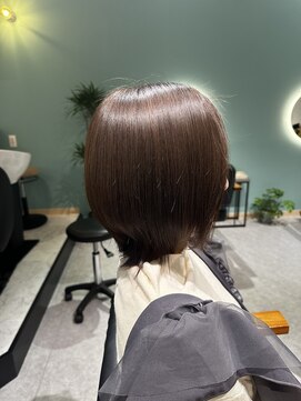 レプリカ(replica.) 【replica.】髪質改善　ショートグレージュ