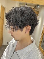 クオルヴィラ 立川北口(QOL villa)&nbsp;無造作スパイラルパーマセンターパート無造作パーマ